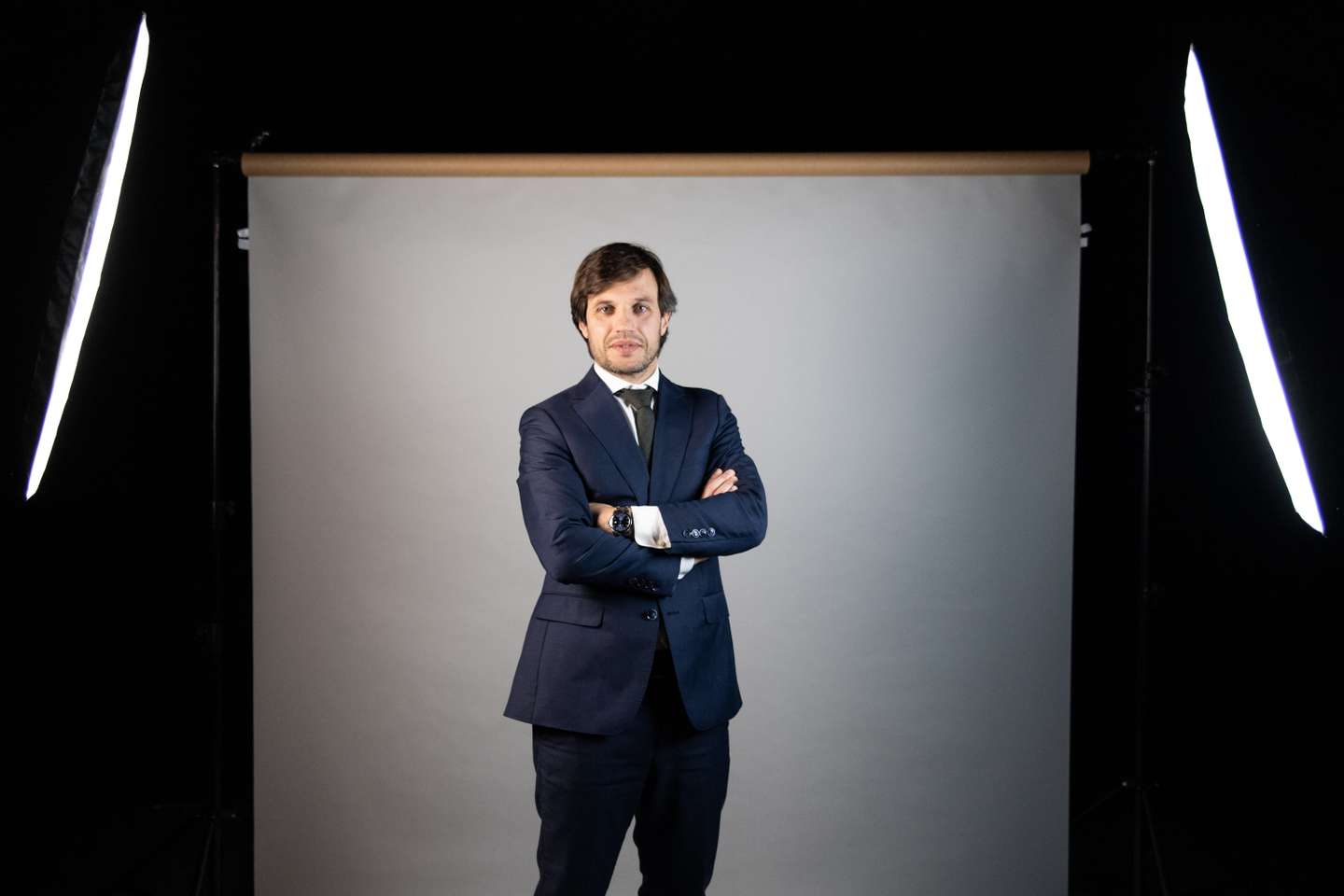 João Paulo Benedito, antigo jogador de futebol de salão, em entrevista à rádio Observador sobre as próximas eleições do Sporting. 2 de Fevereiro de 2022, Lisboa TOMÁS SILVA/OBSERVADOR