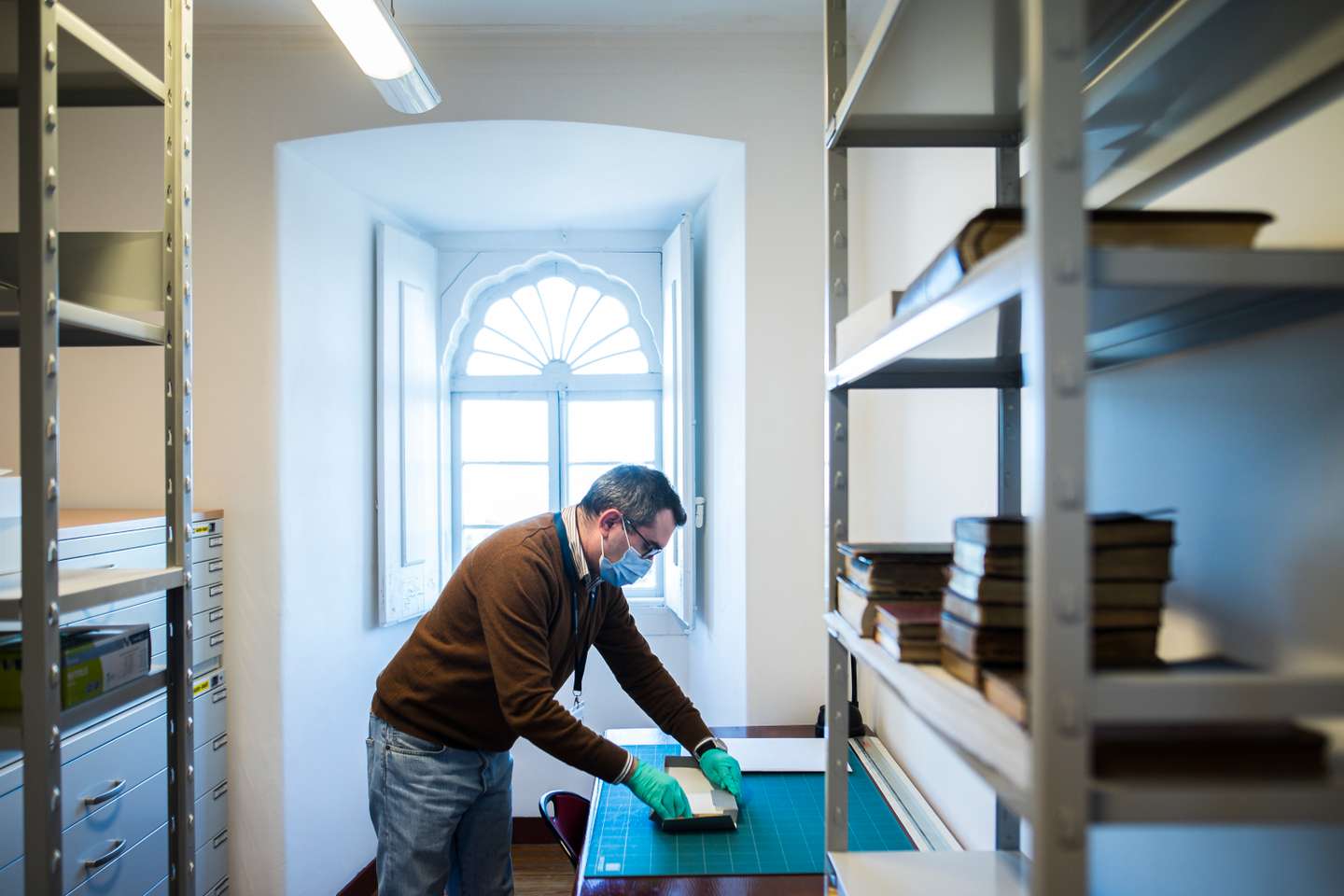 Reportagem no Palácio da Pena a propósito do inventário de D Fernando II. Sintra, 01 de Fevereiro de 2022. FILIPE AMORIM/OBSERVADOR