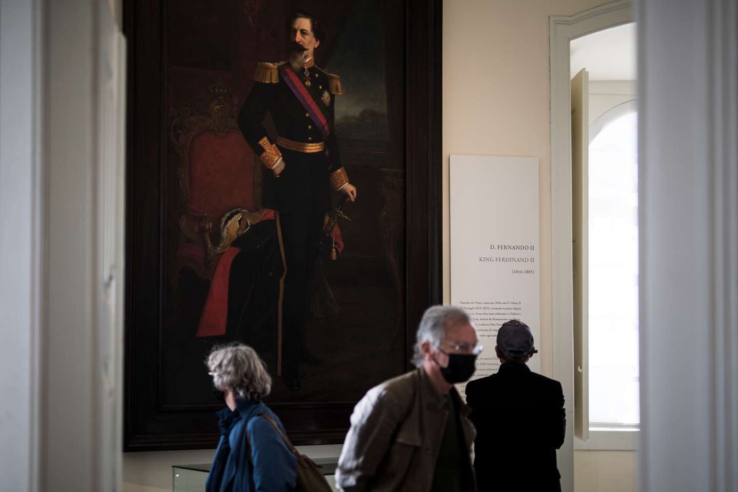 Reportagem no Palácio da Pena a propósito do inventário de D Fernando II. Sintra, 01 de Fevereiro de 2022. FILIPE AMORIM/OBSERVADOR