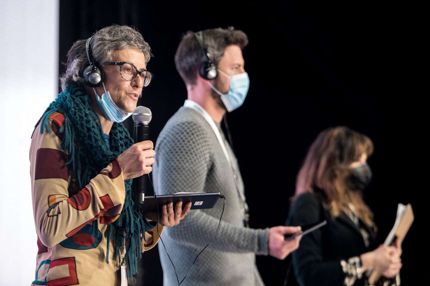 Conferência sobre o Futuro da Europa (COFOE) em Maastricht: Maria João Bernardo, cidadã portuguesa presente no Painel de Cidadãos da Conferência sobre o Futuro da Europa em Maastricht. 11, 12 e 13 de Fevereiro de 2022 Países Baixos, Maastricht TOMÁS SILVA/OBSERVADOR