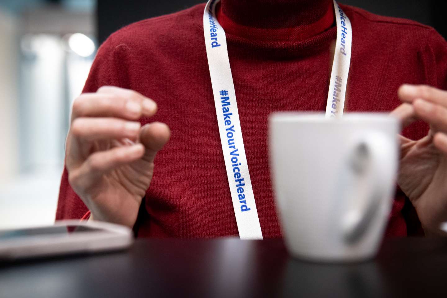 Conferência sobre o Futuro da Europa (COFOE) em Maastricht: Entrevista a Maria João Bernardo, cidadã portuguêsa presente no Painel de Cidadãos da Conferência sobre o Futuro da Europa em Maastricht. 11, 12 e 13 de Fevereiro de 2022 Países Baixos, Maastricht TOMÁS SILVA/OBSERVADOR