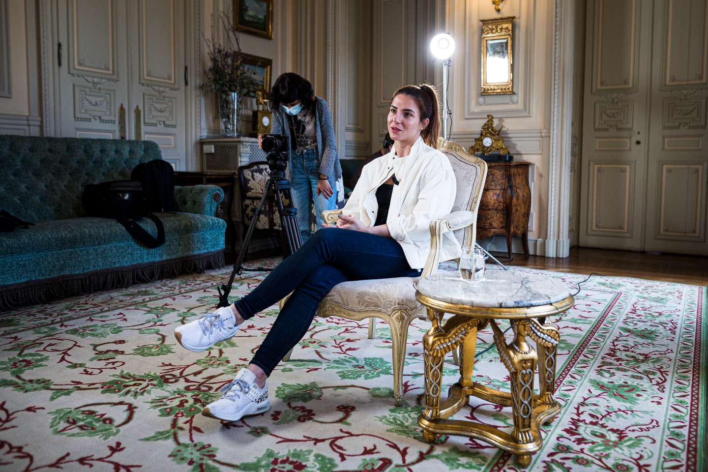 Entrevista com Bárbara Timo, judoca, a propósito do tema da saúde mental (depressão), no hotel Pestana Palace. Lisboa, 21 de Fevereiro de 2022. FILIPE AMORIM/OBSERVADOR
