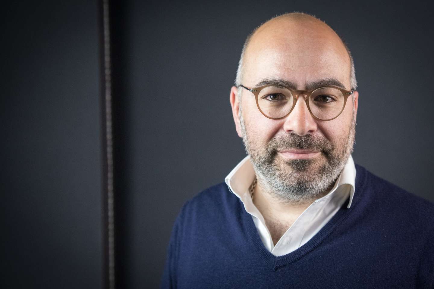 Miguel Pinto Luz, vice-presidente da Câmara Municipal de Cascais e candidato à liderança do Partido Social Democrata (PSD), em entrevista ao Observador para o programa "Sob Escuta". 5 de Abril de 2022, Lisboa TOMÁS SILVA/OBSERVADOR