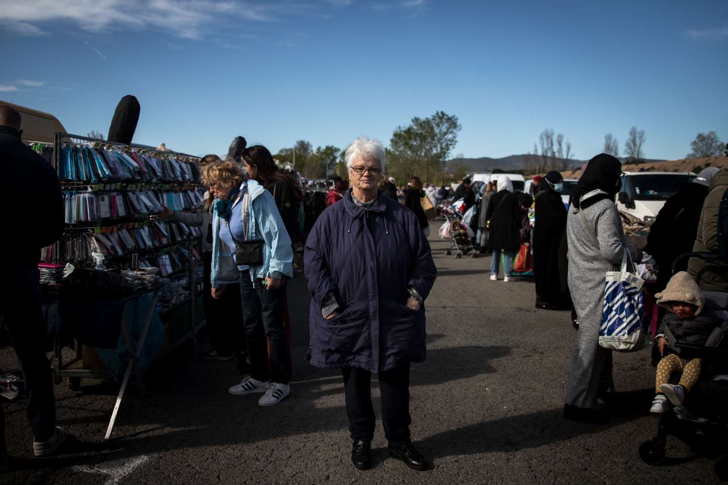 Reportagem na cidade de Fréjus, em França, uma cidade que apoia maioritáriamente Marine Le Pen, a principal candidata às presidênciais de francêsas, a seguir a Emmanuel Macron, atual presindente da Républica de França. As eleições para a 1ª volta realizam-se no próximo dia 10 de Abril. 7 de Abril de 2022 Fréjus, França TOMÁS SILVA/OBSERVADOR
