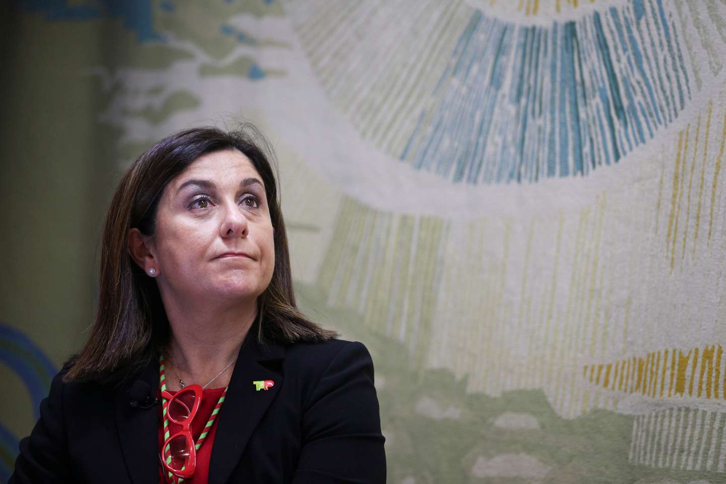 Apresentação de resultados de 2021 da TAP com a presença da presidente executiva (CEO) da TAP, Christine Ourmières-Widener e de Gonçalo Pires (CFO) da TAP. Lisboa, 11 de Abril de 2022. FILIPE AMORIM/OBSERVADOR