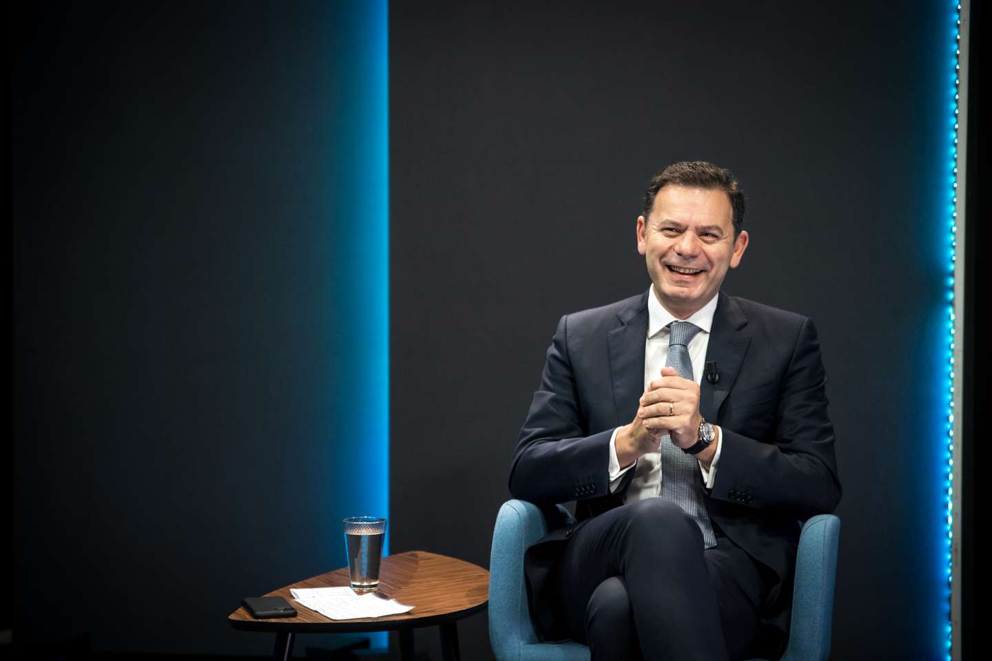 Entrevista "Sob Escuta" a Luís Montenegro, candidato à liderança do Partido Social Democrata (PSD). 19 de Maio de 2022 Alvalade, LIsboa TOMÁS SILVA/OBSERVADOR