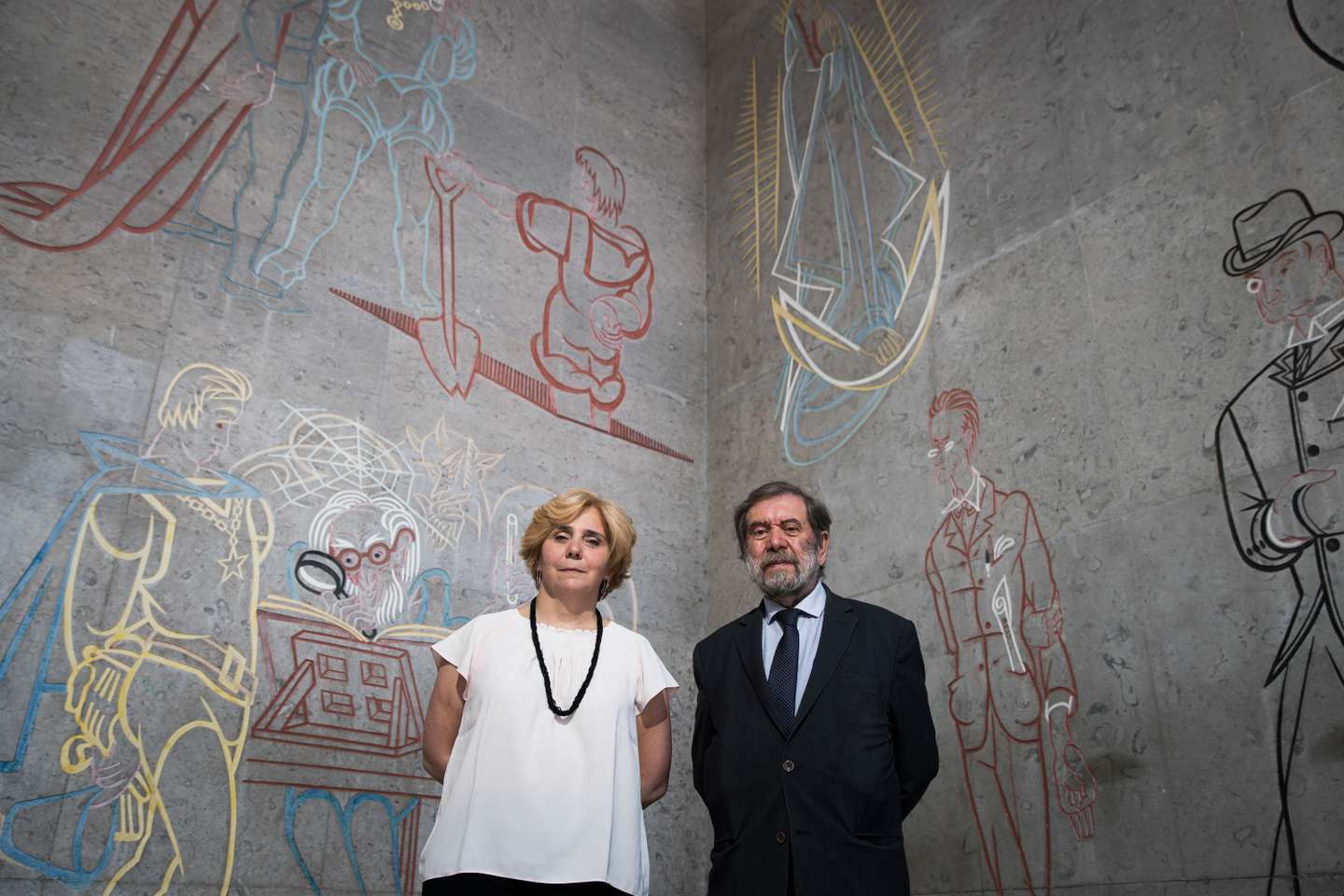 Ana Valdez e Arnaldo do Espírito Santo, investigadores portugueses que descobriram na Biblioteca Gregoriana, em Roma, o original da "Clavis Prophetarum" de Padre António Vieira. Lisboa, 27 de Maio de 2022. FILIPE AMORIM/OBSERVADOR