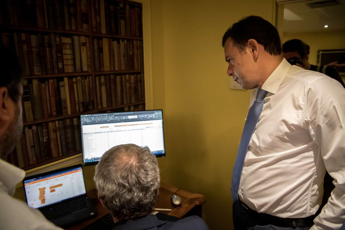 DIRETAS PSD: Luís Montenegro, vence as eleições internas do partido para Jorge Moreira da Silva, e é eleito lider do PSD (Partido Social Democrata). Hotel Sol Verde, Espinho 28 de Maio de 2022 TOMÁS SILVA/OBSERVADOR