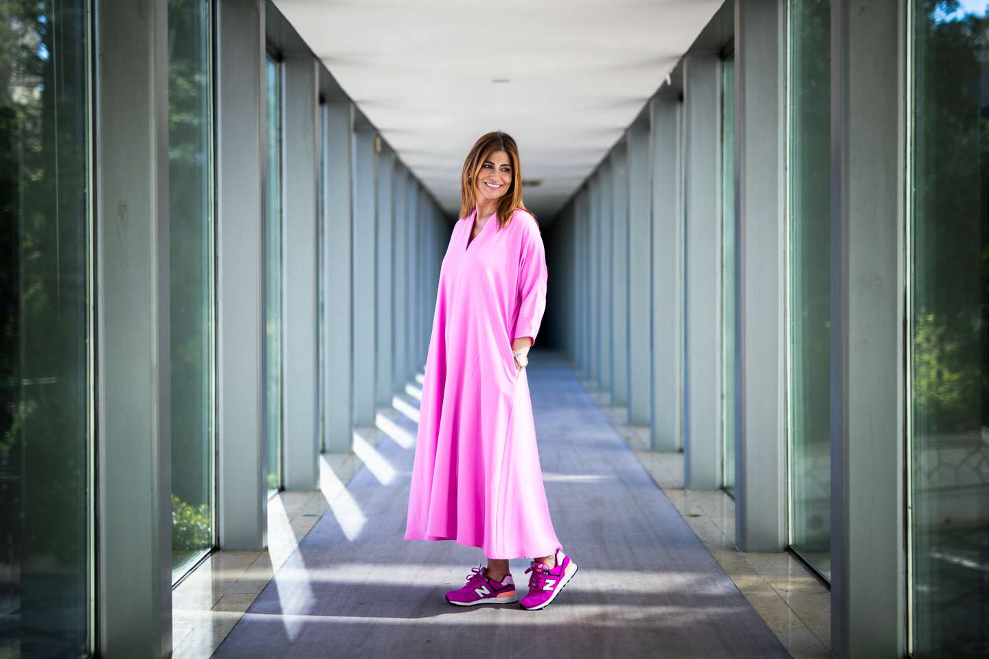 Entrevista com Liliana Campos, apresentadora, a propósito do tema da saúde mental, no hotel Pestana Palace. Lisboa, 26 de Maio de 2022. FILIPE AMORIM/OBSERVADOR