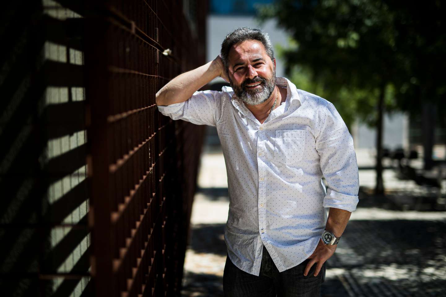 Entrevista com Vitor Emanuel, ator, a propósito do tema da saúde mental, na Cidadela de Cascais. Cascais, 28 de Junho de 2022. FILIPE AMORIM/OBSERVADOR
