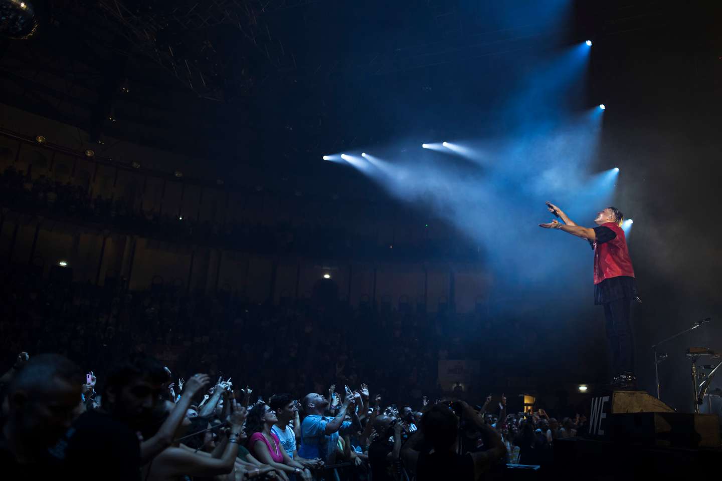 Concerto da banda Arcade Fire, no Campo Pequeno. Lisboa, 22 de Setembro de 2022. FILIPE AMORIM/OBSERVADOR