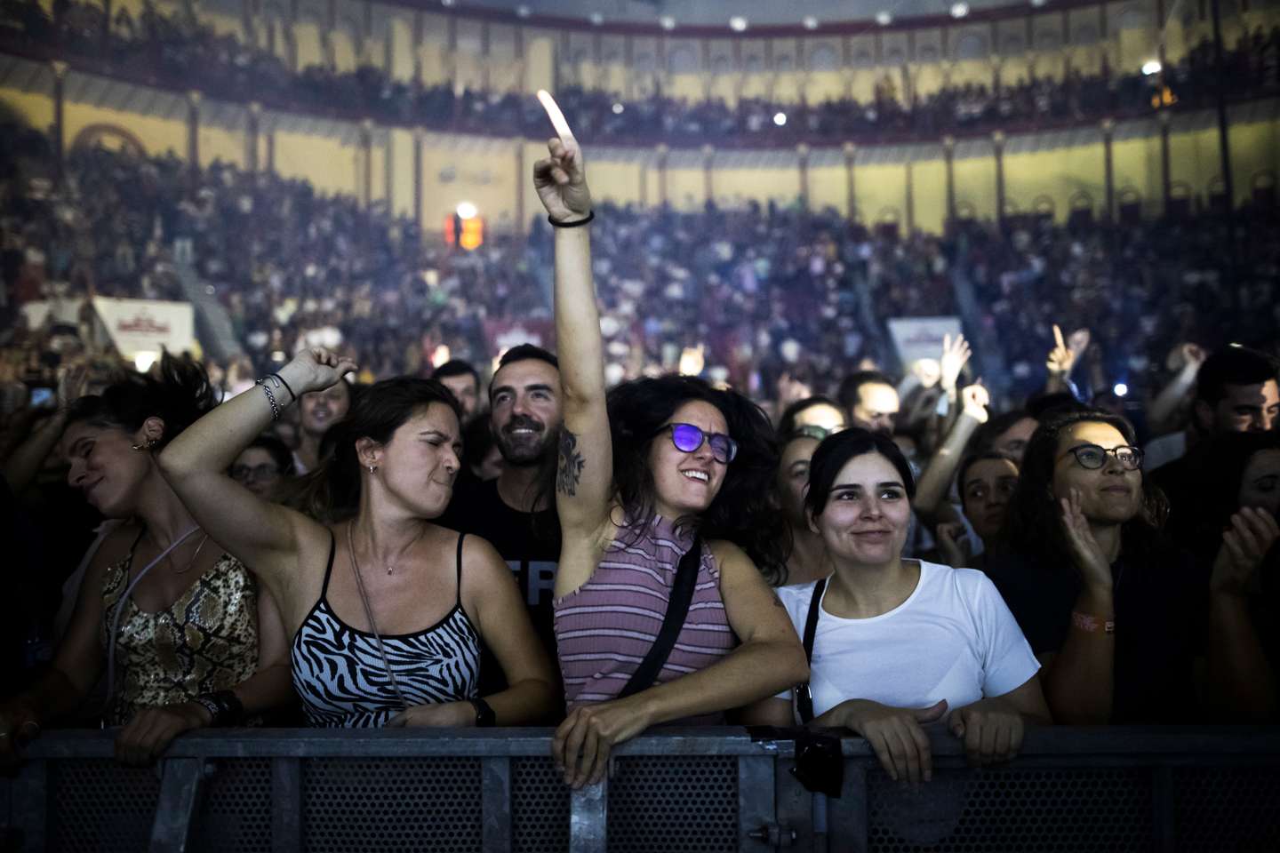 Concerto da banda Arcade Fire, no Campo Pequeno. Lisboa, 22 de Setembro de 2022. FILIPE AMORIM/OBSERVADOR