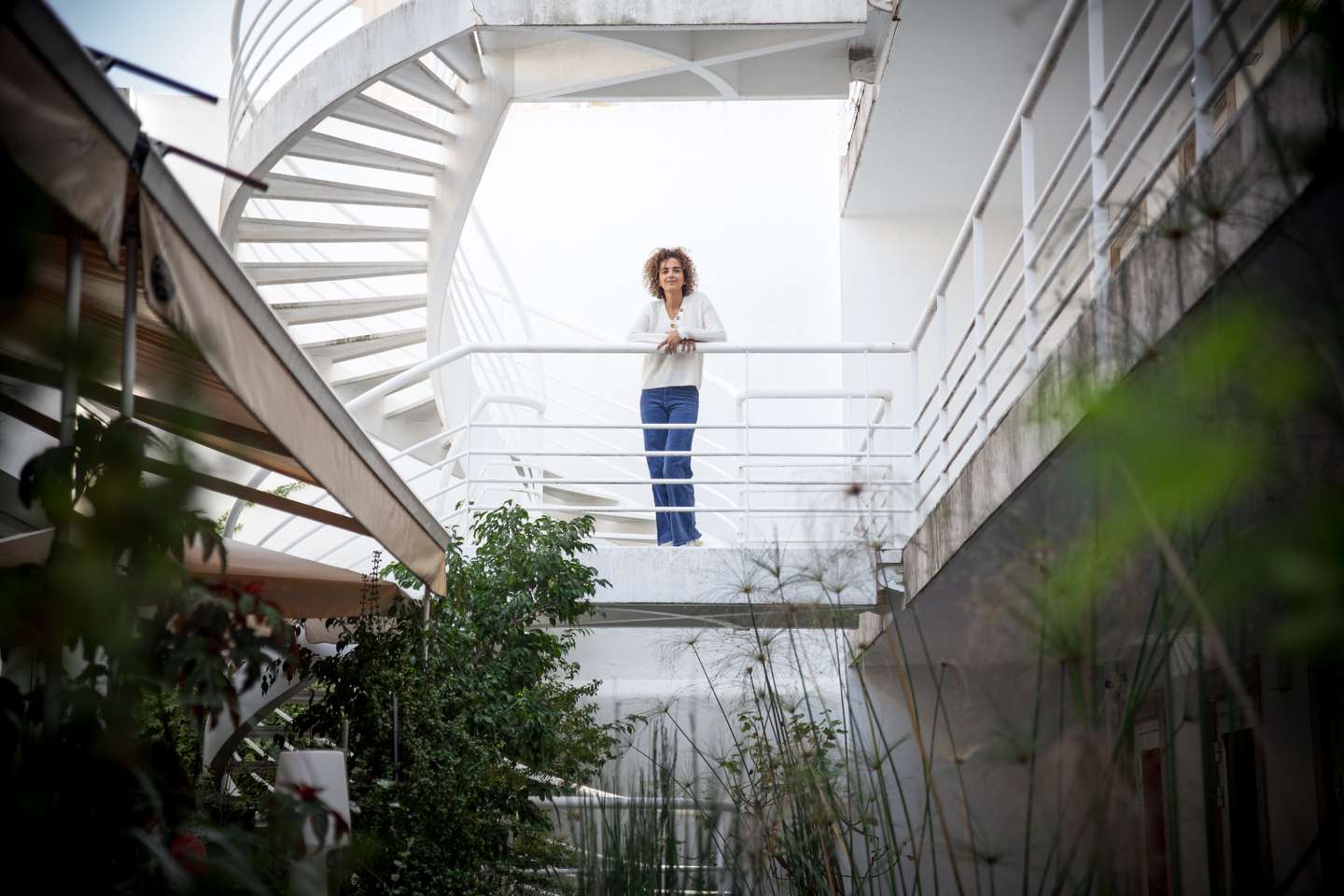 Entrevista à escritora franco-marroquina, Leïla Slimani, na Casa de Fernando Pessoa, em Lisboa. 17 de Ourtubro de 2022 Casa do Fernando Pessoa, Lisboa TOMÁS SILVA/OBSERVADOR