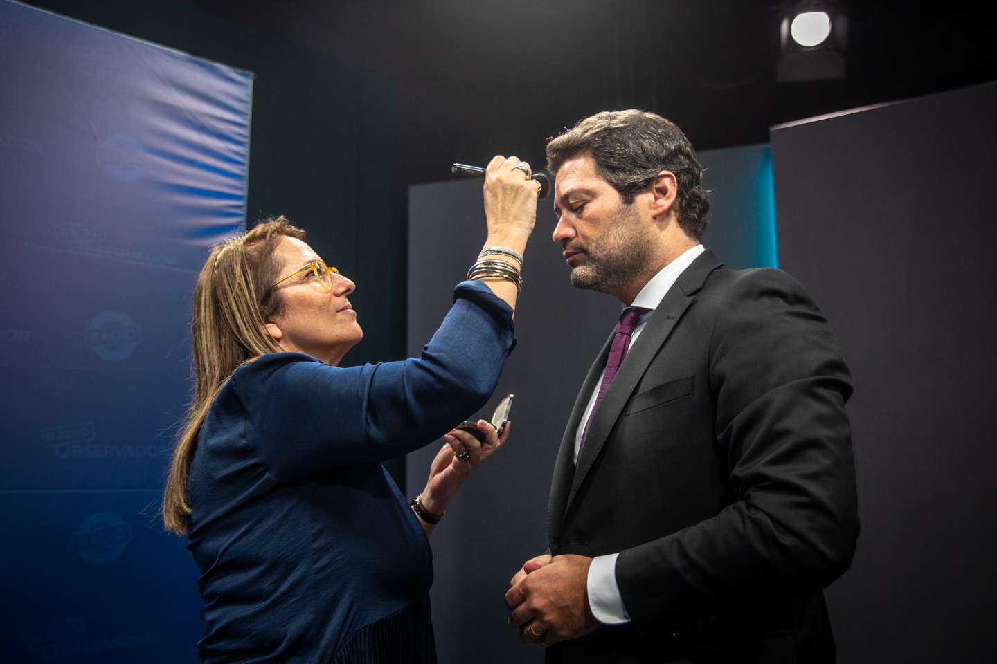 Entrevista "Sob-Escuta" a André Ventura, líder do partido CHEGA, para o jornal Observador. 24 de Outubro de 2022, Alvalade TOMÁS SILVA/OBSERVADOR