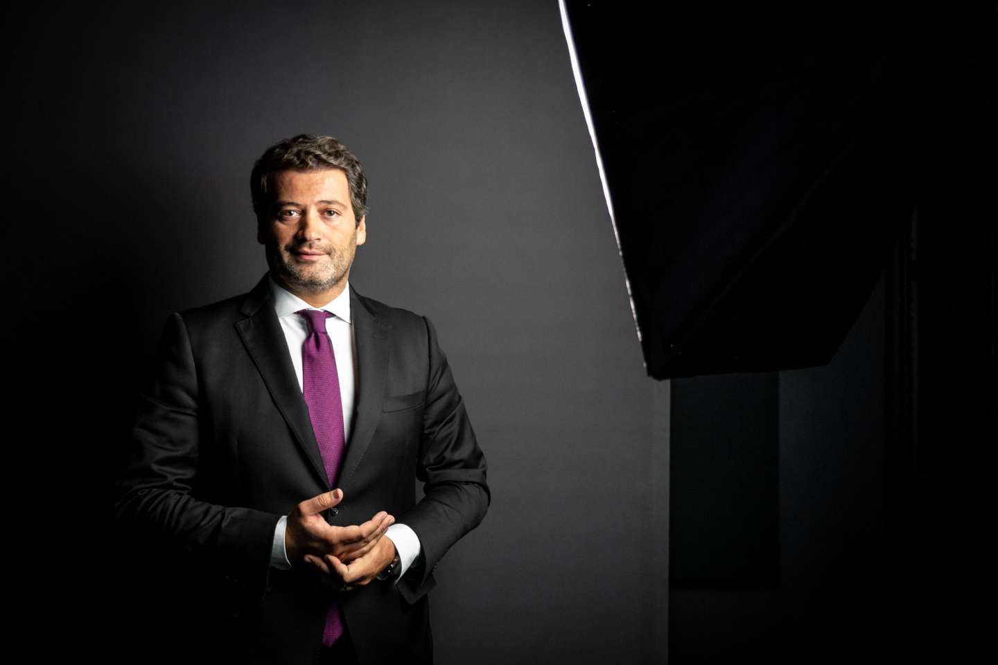 Entrevista "Sob-Escuta" a André Ventura, líder do partido CHEGA, para o jornal Observador. 24 de Outubro de 2022, Alvalade TOMÁS SILVA/OBSERVADOR