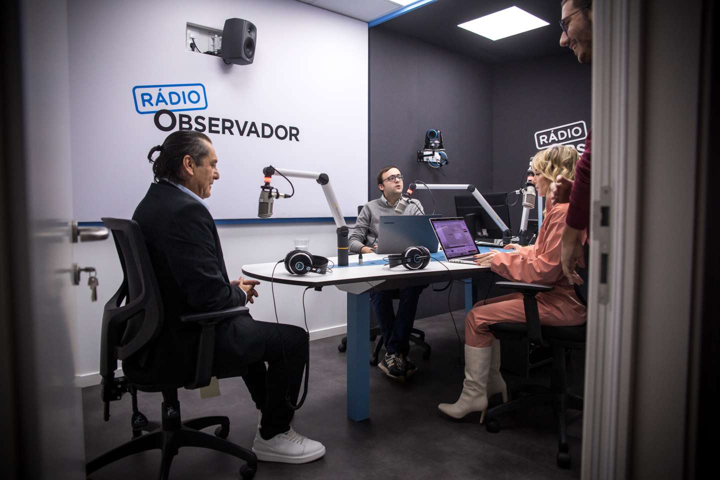 Entrevista ao ex-jogador de futebol, Paulo Futre, para o programa "... em 40 minutos" da Rádio Observador. 8 de Novembro de 2022 Alvalade, Lisboa TOMÁS SILVA/OBSERVADOR
