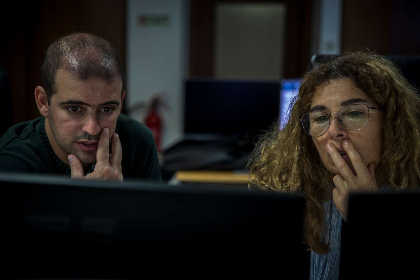 Reportagem no Instituto Português do Mar e da Atmosfera (IPMA): o Observador acompanhou uma noite de aviso laranja, a partir da sede do IPMA, em Lisboa. 12 de Dezembro de 2022 IPMA, Lisboa TOMÁS SILVA/OBSERVADOR