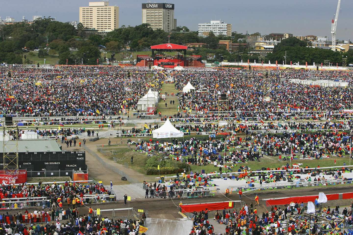 Pope Benedict XVI Holds Final Mass For World Youth Day 08