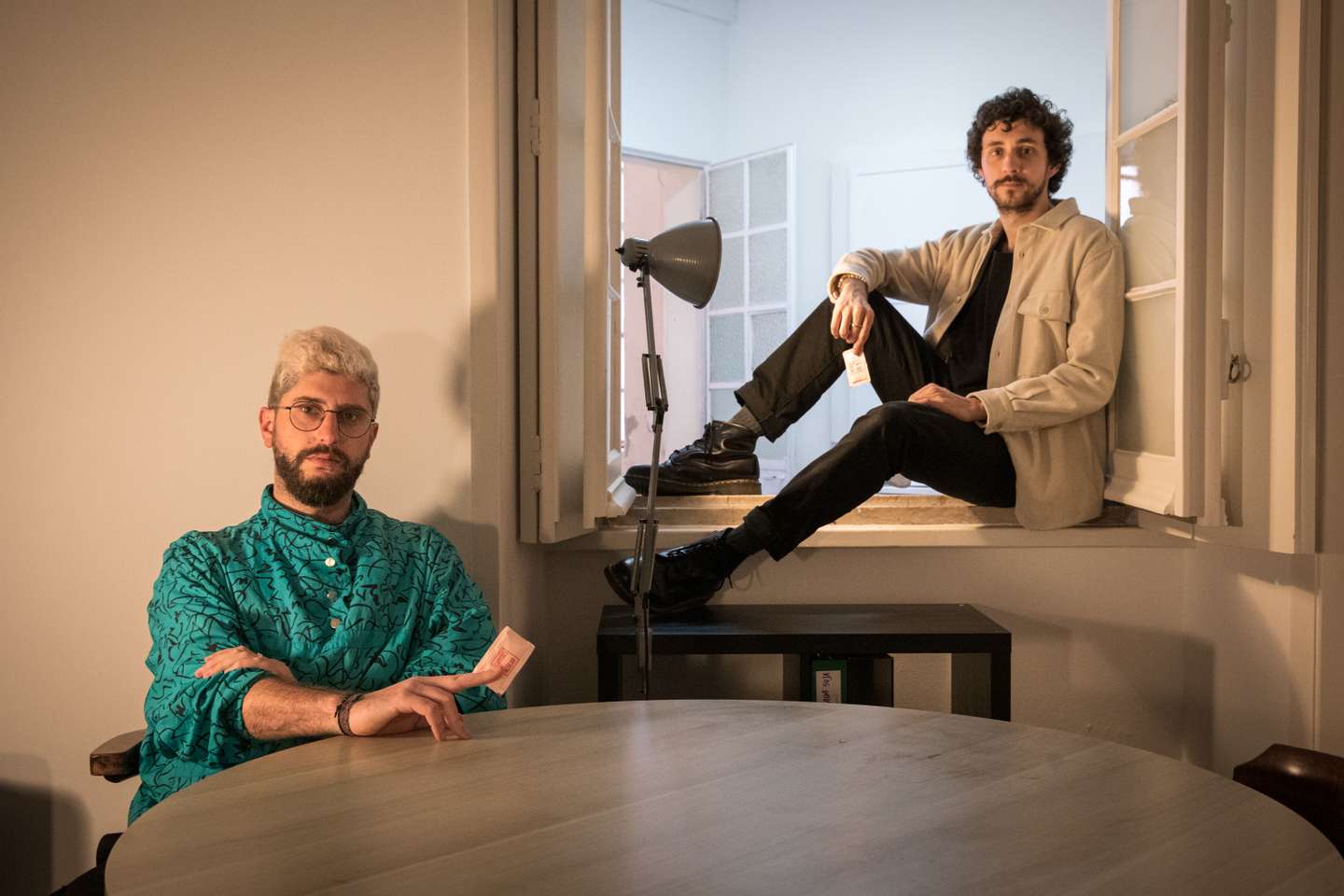 Conversa com autores das séries portuguesas "Emilia", com a Filipa Amaro, e "Capitães do Açucar", com Ricardo Leite e Tiago Sarmento. 21 de Abril de 2023, Lisboa TOMÁS SILVA/OBSERVADOR