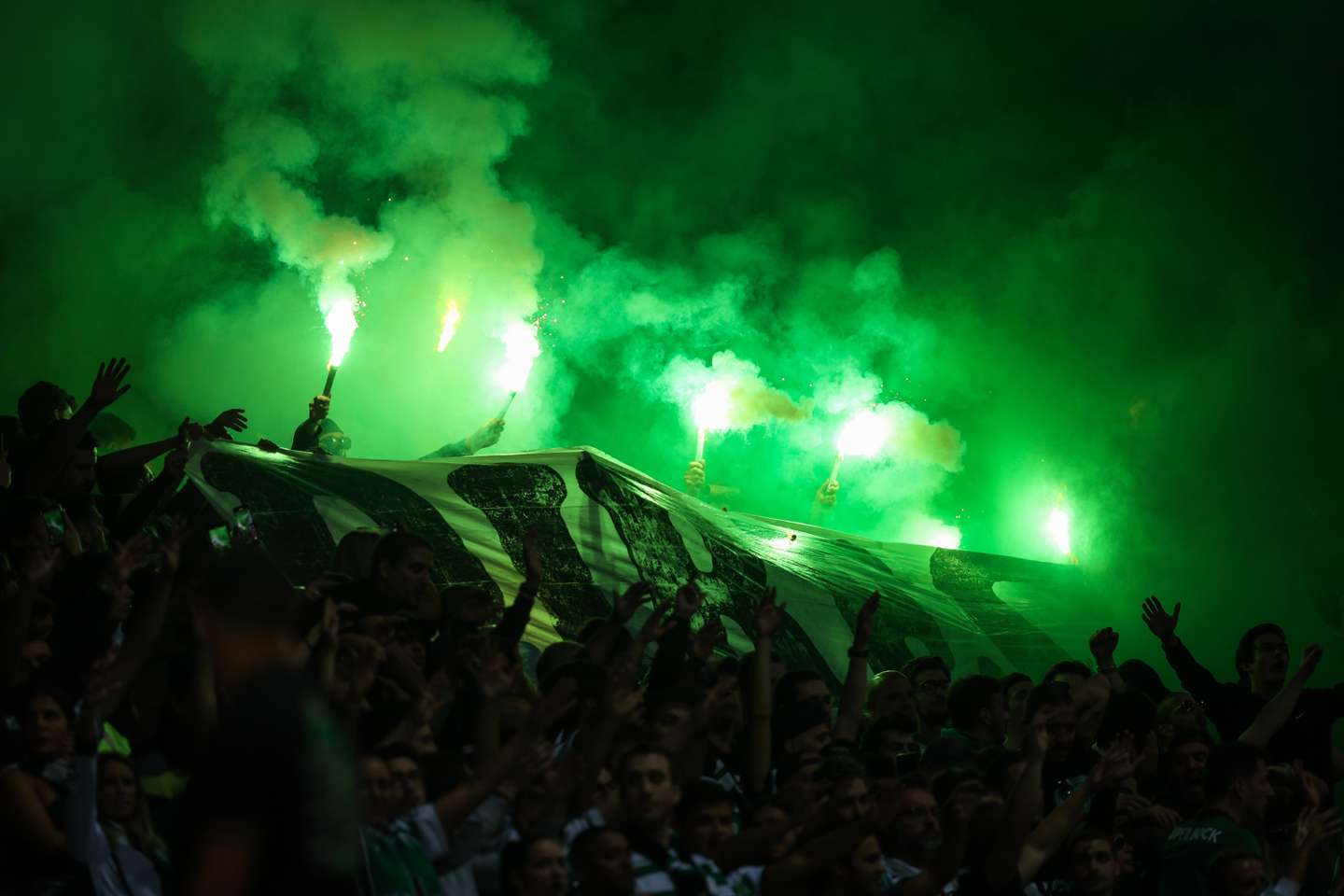 Jogo entre o Sporting Clube de Portugal e o Sport Lisboa e Benfica no estádio de Alvalade, a contar para a 33ª jornada da Primeira Liga 2022/23. Lisboa, 21 de Maio de 2023. FILIPE AMORIM/OBSERVADOR