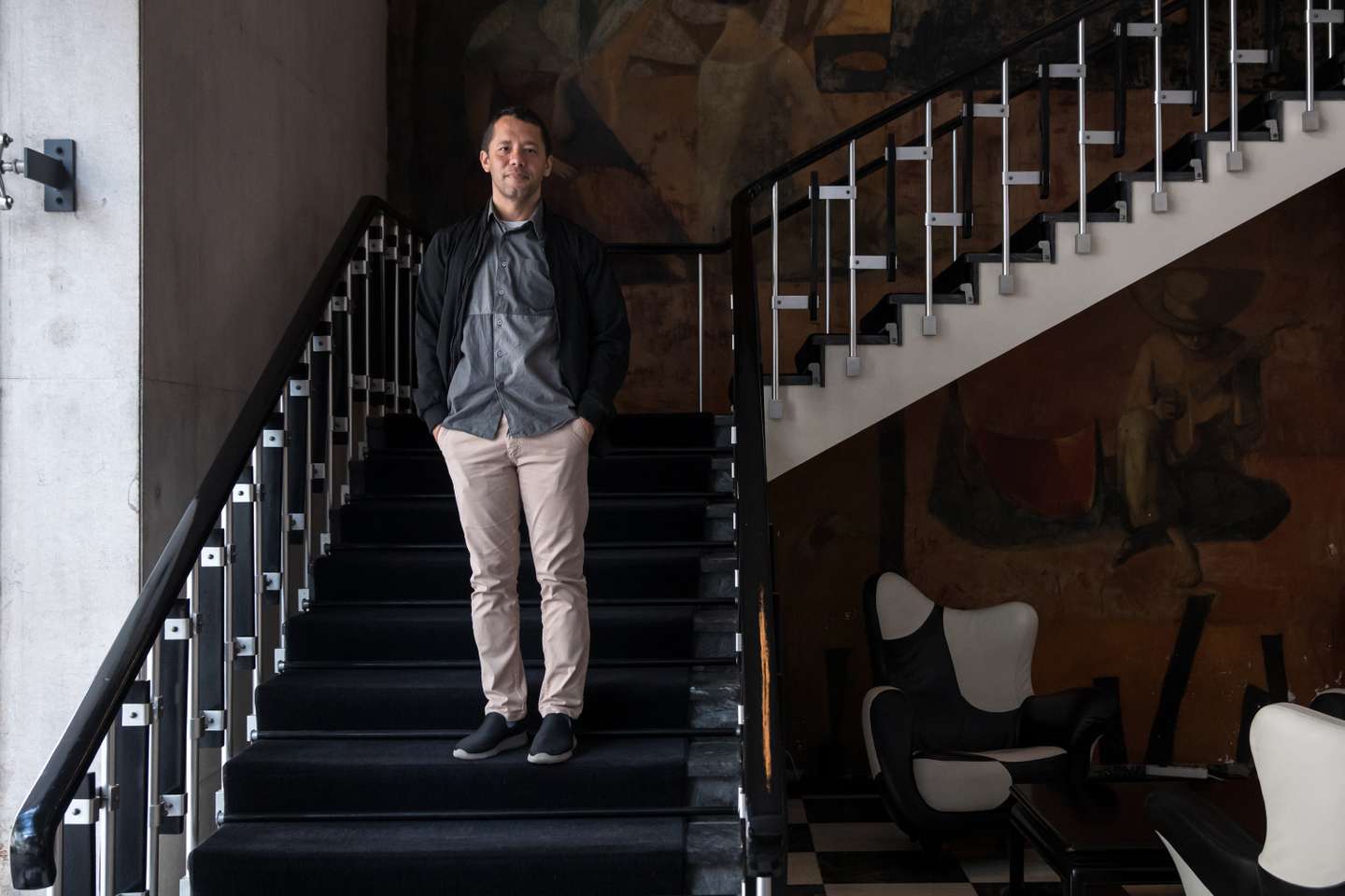 Entrevista ao escritor brasileiro, Itamar Vieira Júnior, a propósito do seu último livro "Salvar o Fogo". 1 Junho de 2023 Hotel Flórida, LIsboa TOMÁS SILVA/OBSERVADOR