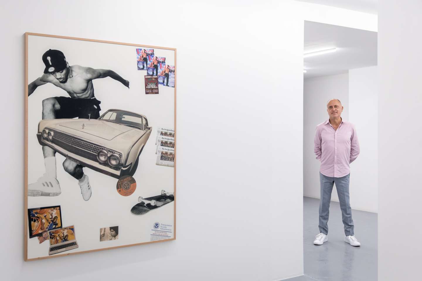 Entrevista a Alexandre Melo, crítico de arte, ensaísta, e também artista. 6 de Julho de 2023 Galeria Balcony, Lisboa TOMÁS SILVA/OBSERVADOR