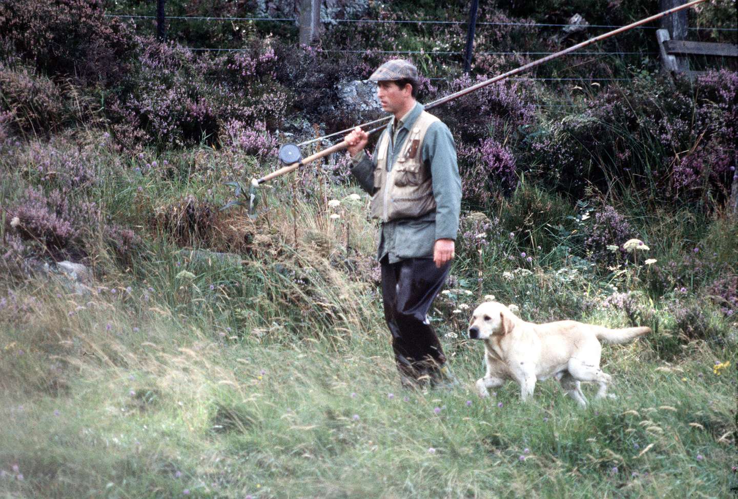 Prince Charles In Balmoral - January 1, 1972