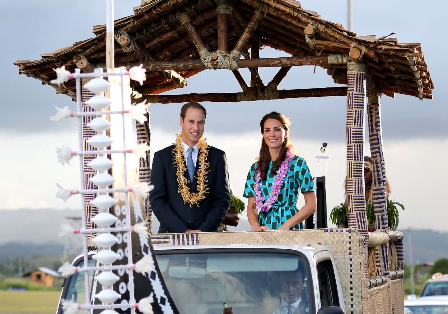 The Duke And Duchess Of Cambridge Diamond Jubilee Tour - Day 6