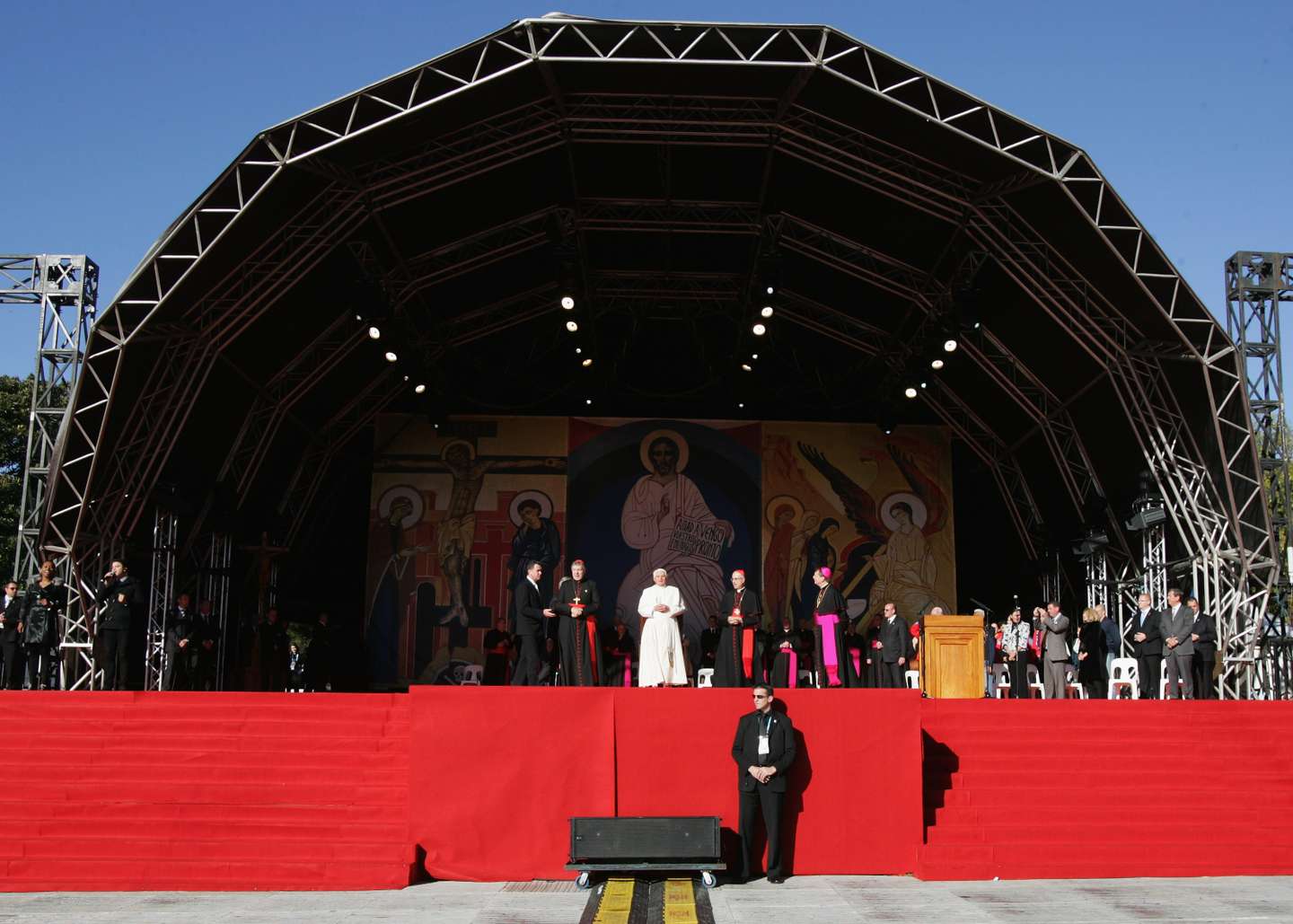 Pope Benedict XVI Thanks World Youth Day 08 Volunteers