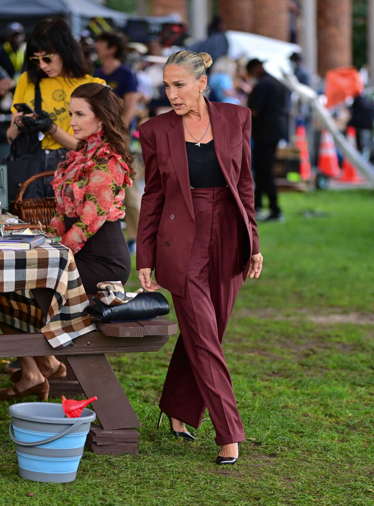 Celebrity Sightings In New York City - September 20, 2021