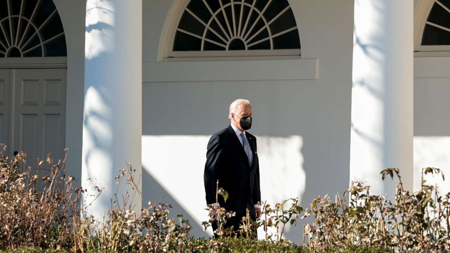 President Biden Leaves For Weekend At Camp David