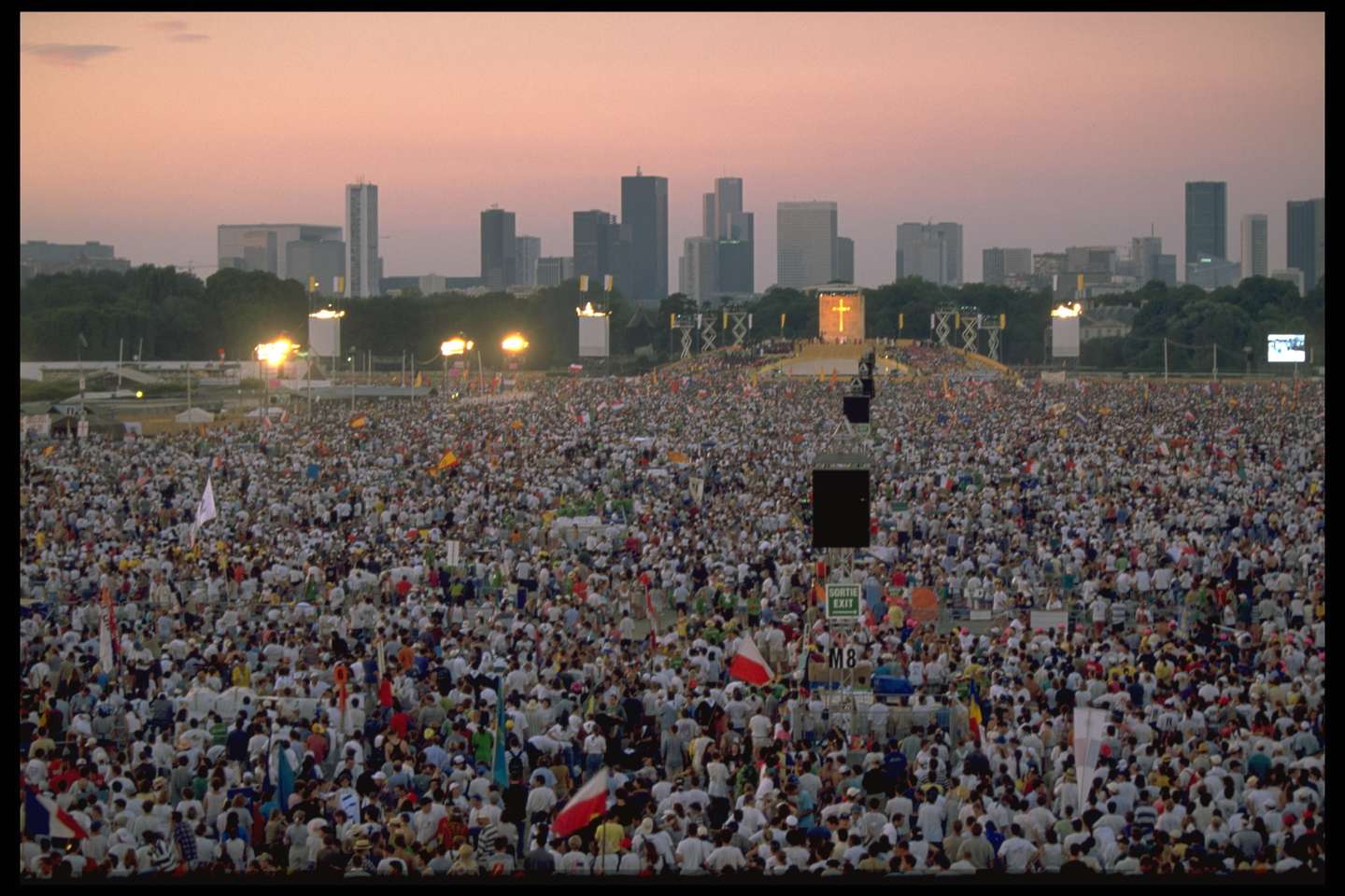 World Youth Day Mass and Vigil in Longchamp