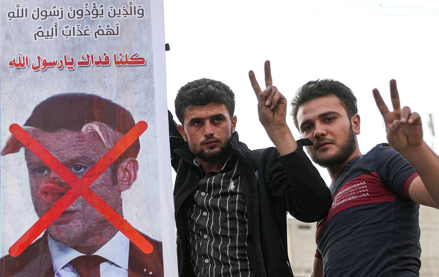 SYRIA-CONFLICT-IDLIB-FRANCE-RELIGION-ISLAM-DEMO