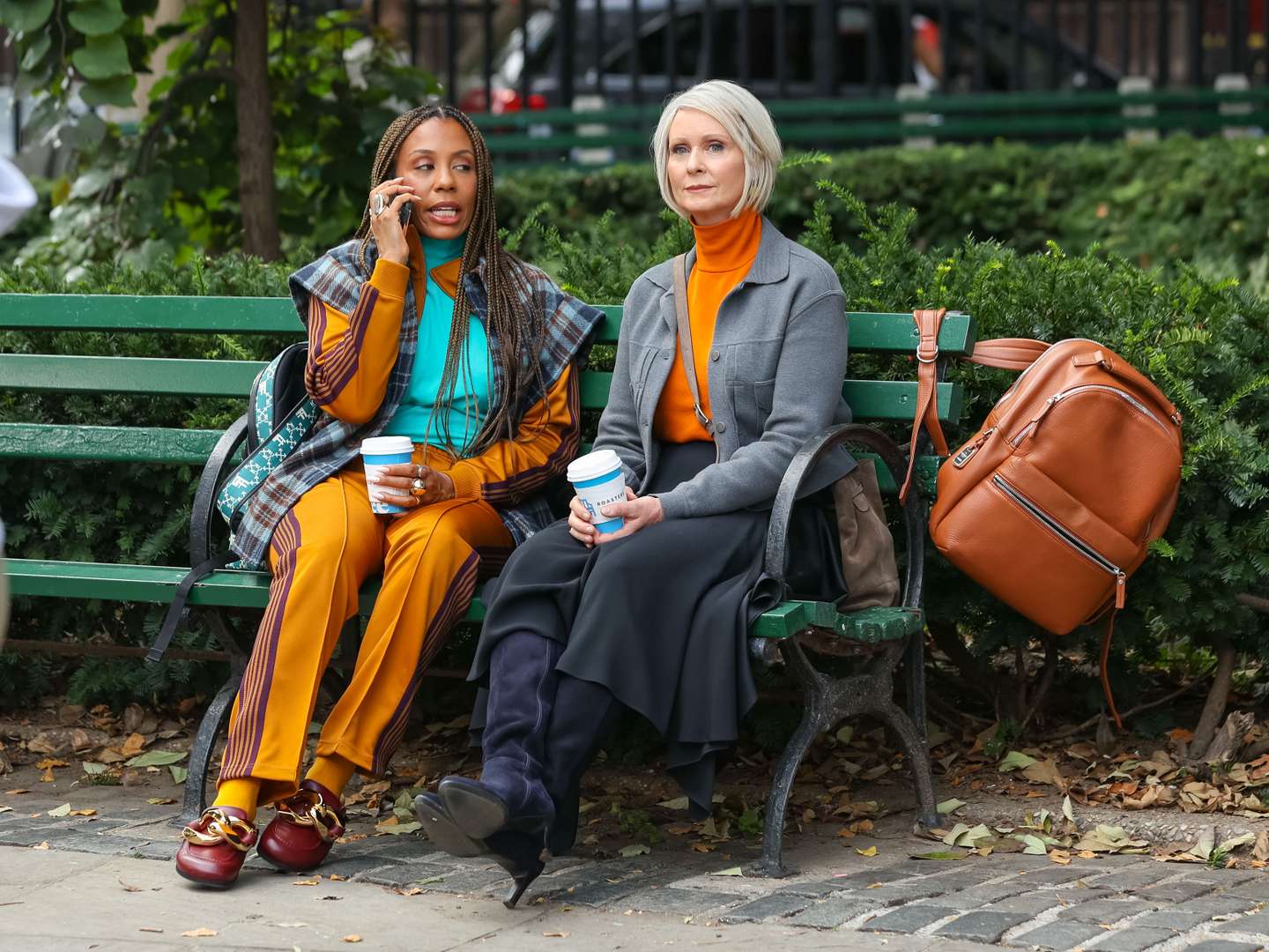 Celebrity Sightings In New York - October 08, 2021