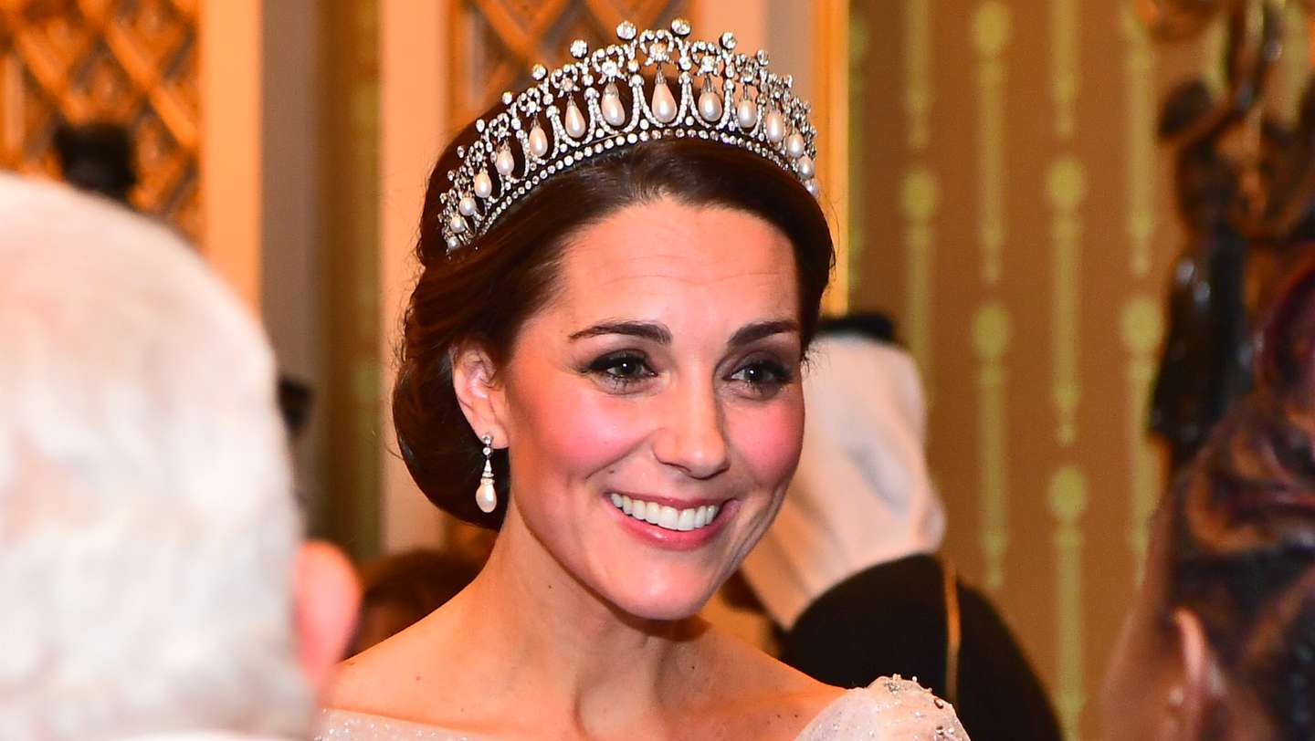 The Duke &amp;amp; Duchess Of Cambridge Attend Evening Reception For Members of the Diplomatic Corps
