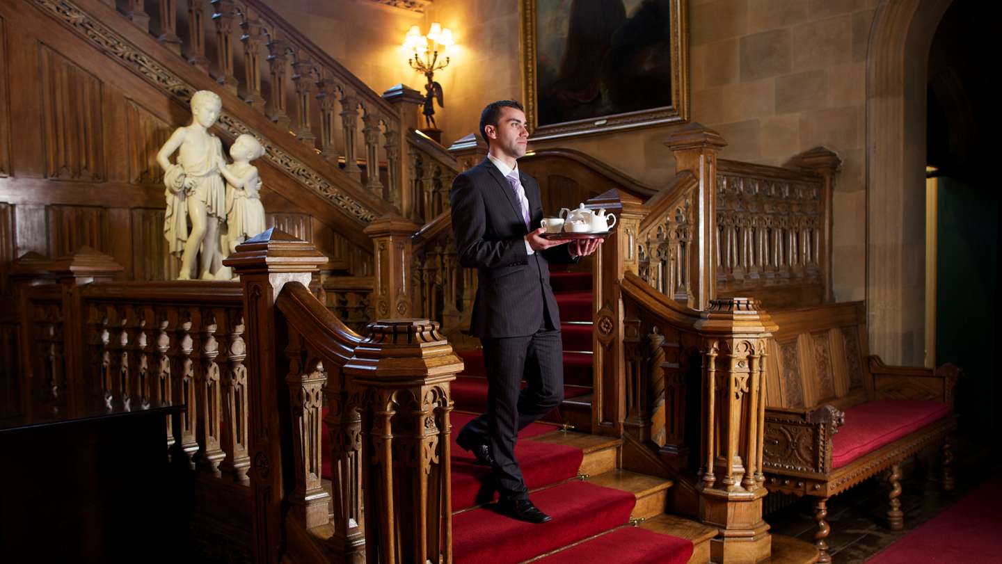 Daily Life At Highclere Castle Home To Television Program Downton Abbey