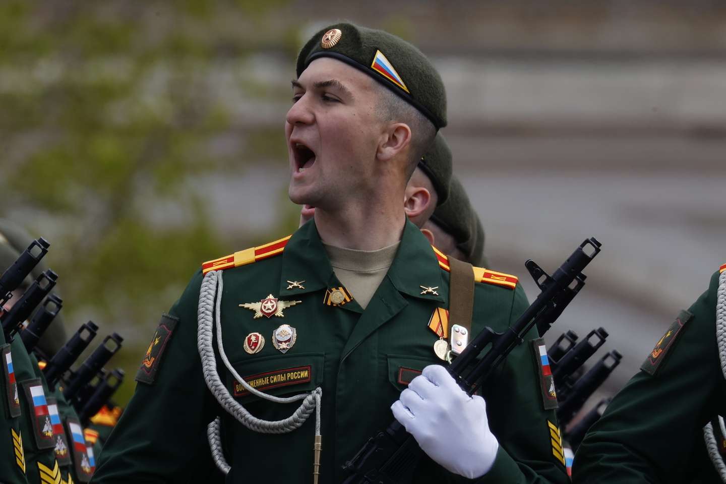 Victory Day military parade in Moscow