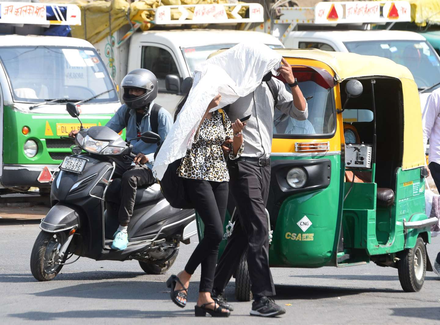 Scorching Heat In Delhi-NCR
