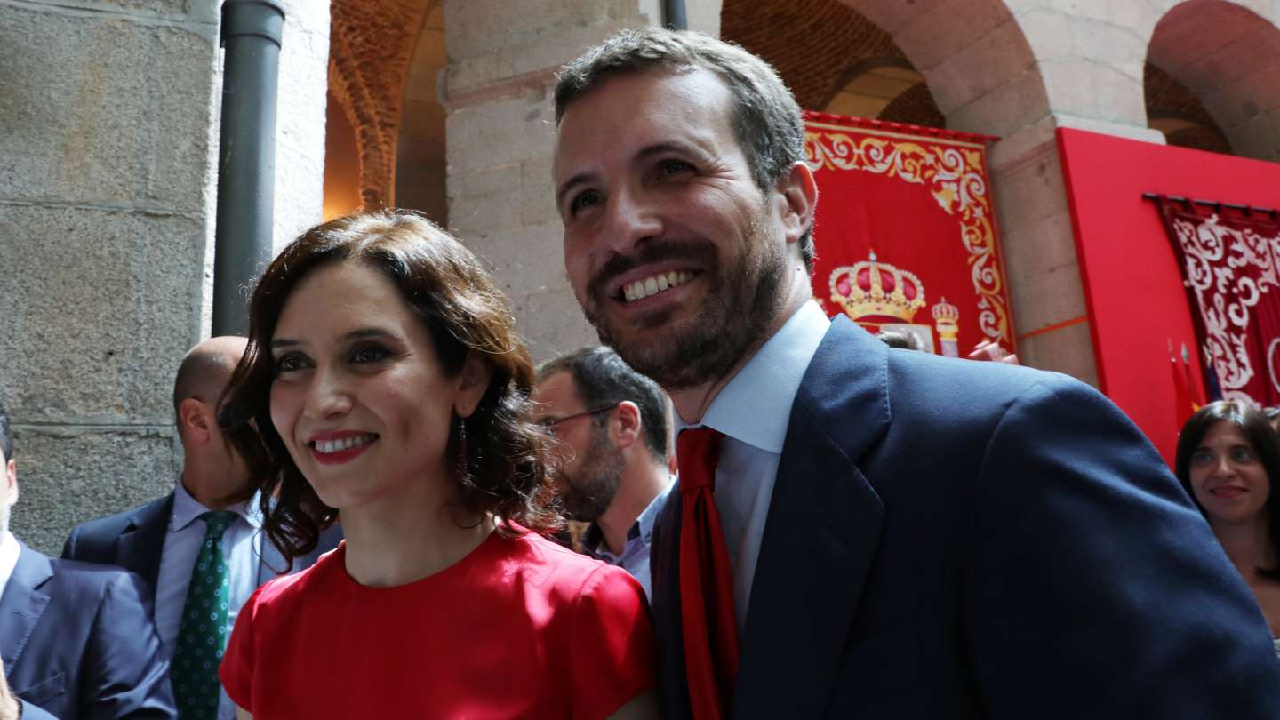 Assumption Of Office Of Isabel Diaz Ayuso As President Of The Community Of Madrid