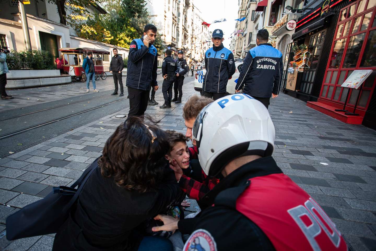 Explosion Near Taksim Square In Istanbul