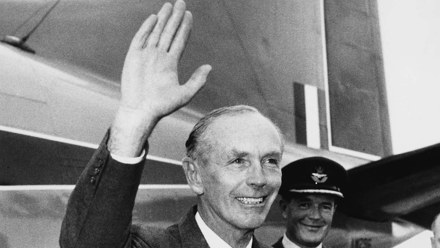 Alec Douglas-Home At Northolt