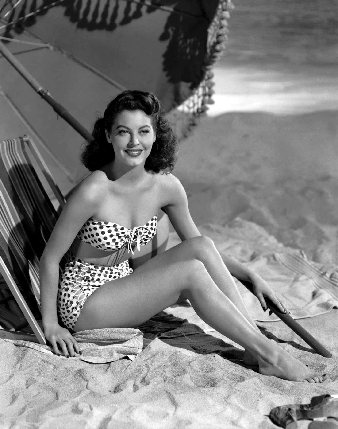 American actress Ava Gardner