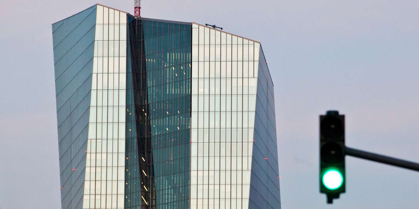 European Central Bank ECB in Frankfurt