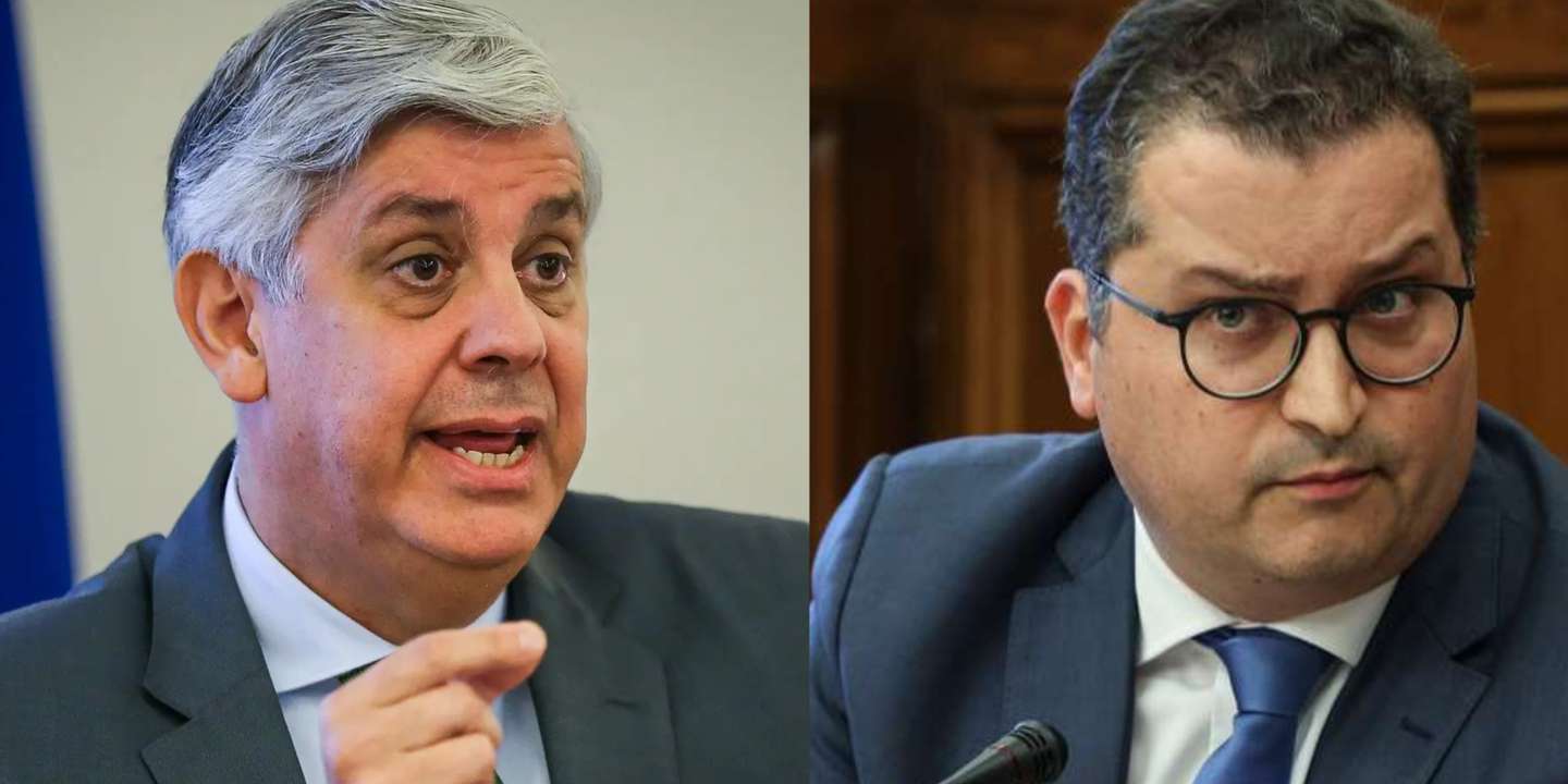 O choque entre Mário Centeno e Miranda Sarmento