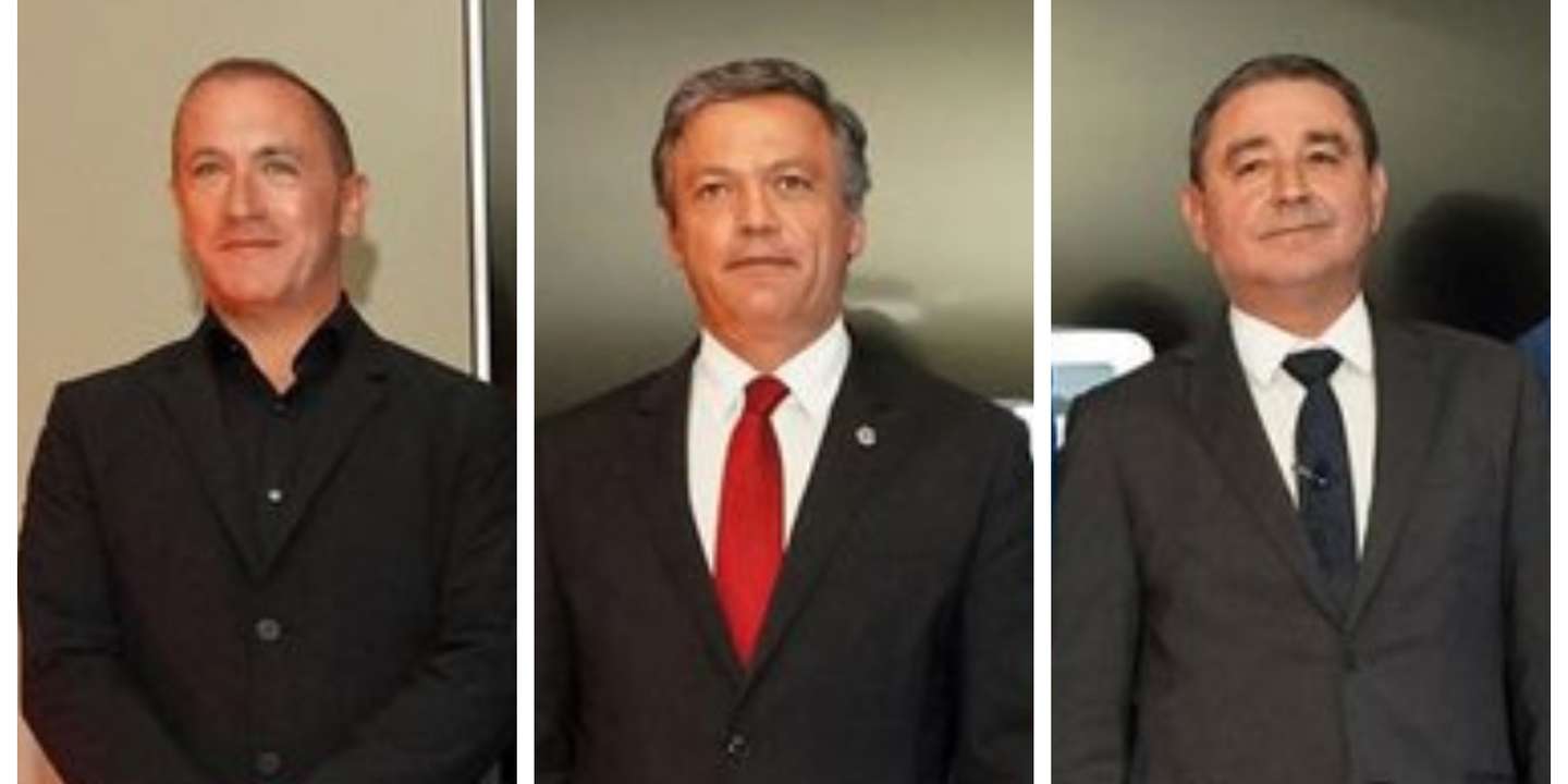 (da esquerda para a direita) Custódio Correia (CEO do Grupo Socicorreia), Pedro Calado (ex-presidente da Câmara do Funchal) e Avelino Farinha (chairman do Grupo AFA)
