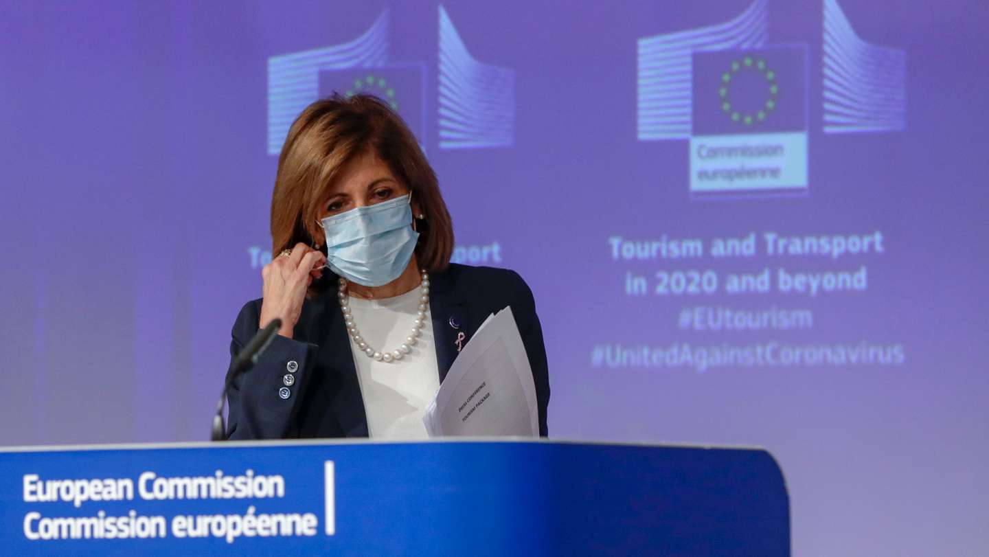 BELGIUM-EU-TOURISM-TRANSPORT-HEALTH-VIRUS