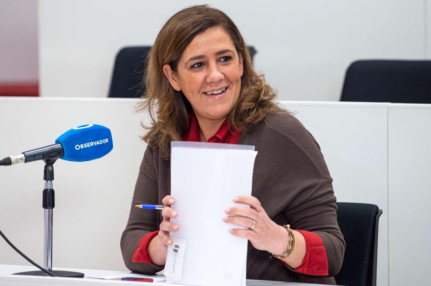 PORTO, PORTUGAL - JANEIRO 10: Debate para as Eleições Legislativas com os representantes dos partidos do distrito do Porto na Porto Business School. Filipa Correia Pinto - CDS Foto: OCTAVIO PASSOS/OBSERVADOR