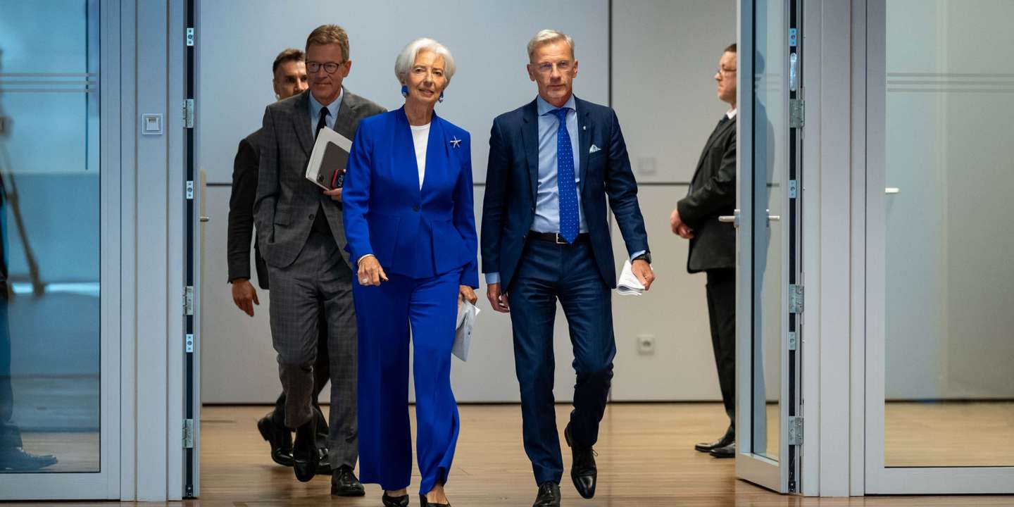 Christine Lagarde teve a primeira conferência de imprensa acompanhada pelo novo vice-presidente, o croata Boris Vujčić.