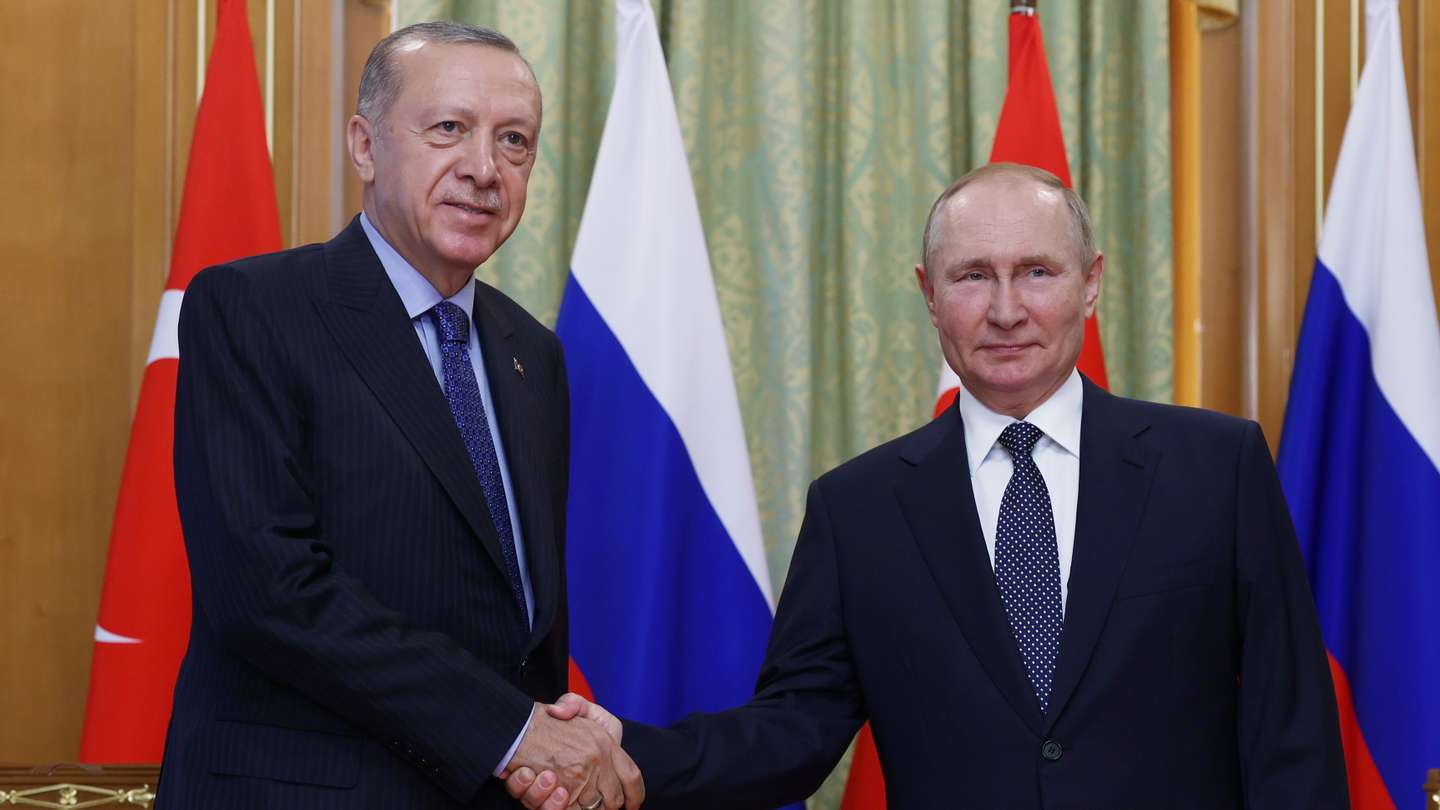 Recep Tayyip Erdogan - Vladimir Putin meeting in Sochi