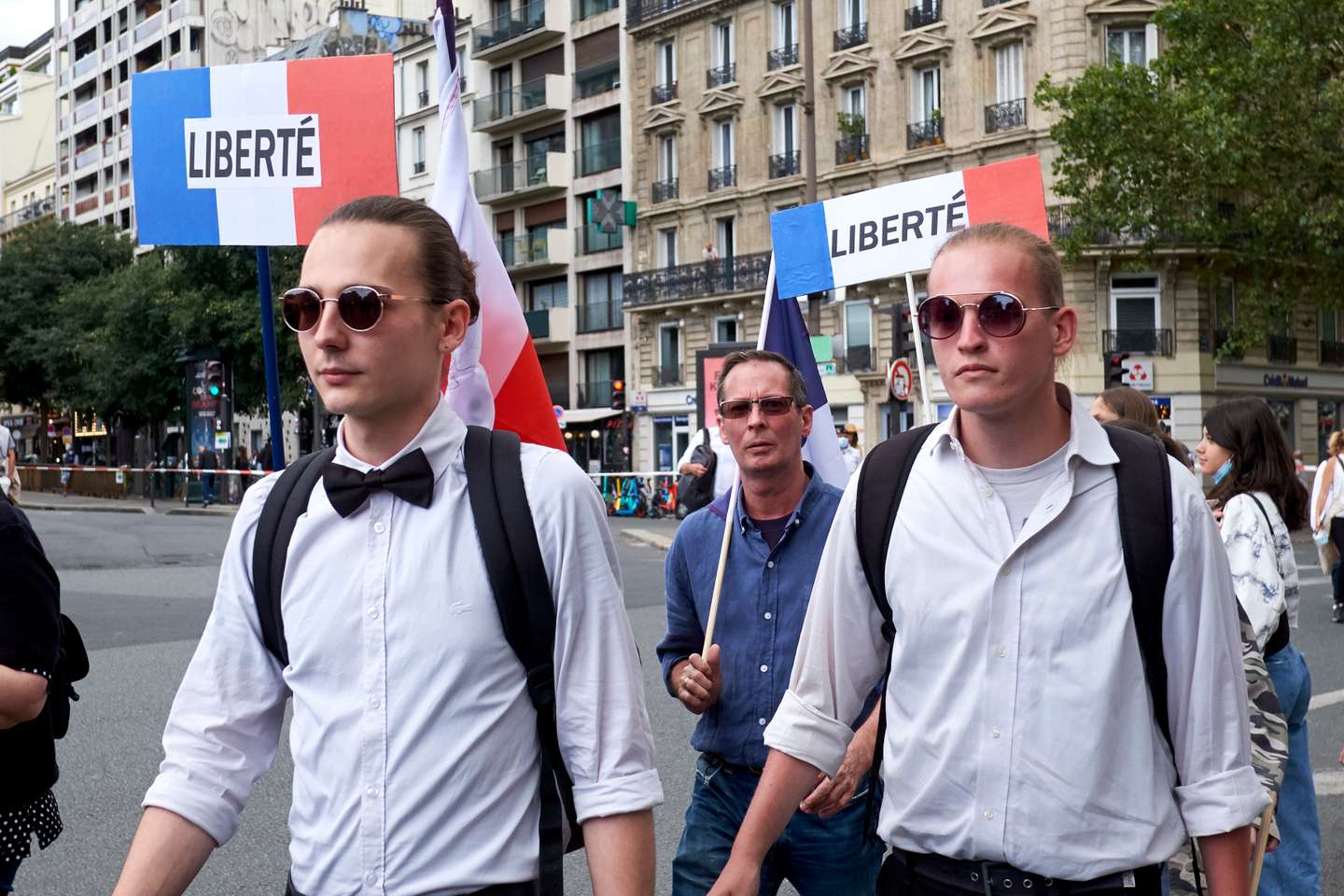 Demonstration Against Covid-19 Health Pass In Paris